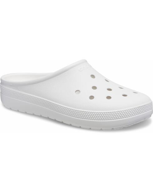 Sabots classic à profil bas blancs