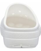 Sabots classic à profil bas blancs