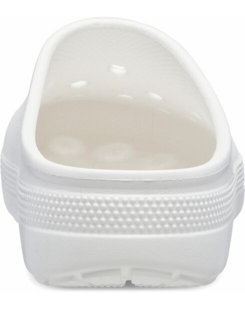 Sabots classic à profil bas blancs