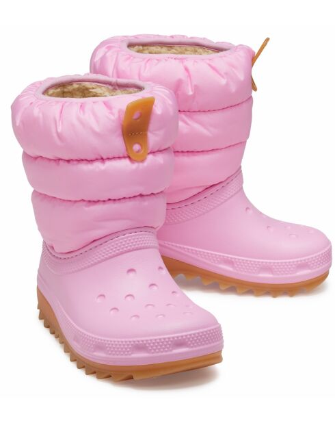 Bottes classic Neo Puff T rose pastel
