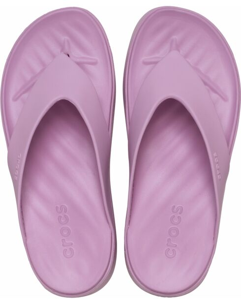 Tongs Plateformes Getaway violets