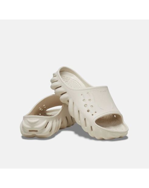 Claquettes Echo Stucco crèmes