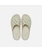 Plateformes classiques Slide blanc cassé