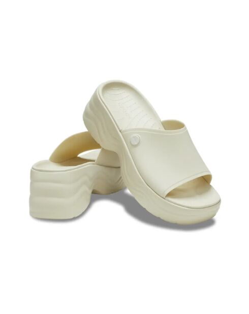 Sandales classiques Platform Slide vanille