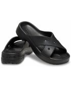 Sabots classic Womens Cross Strap noir