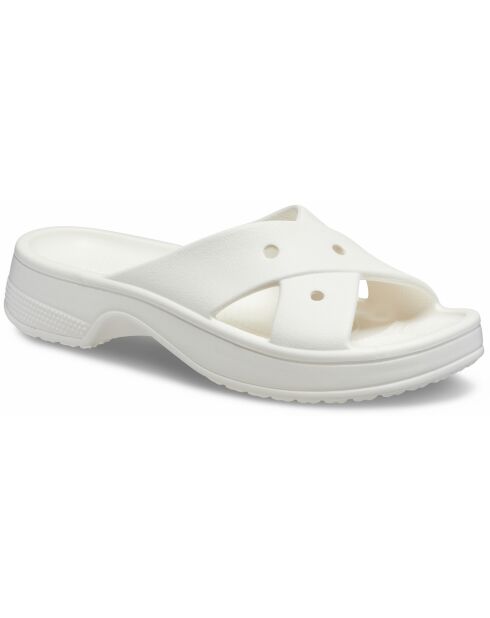 Sabots classic Womens Cross Strap craie