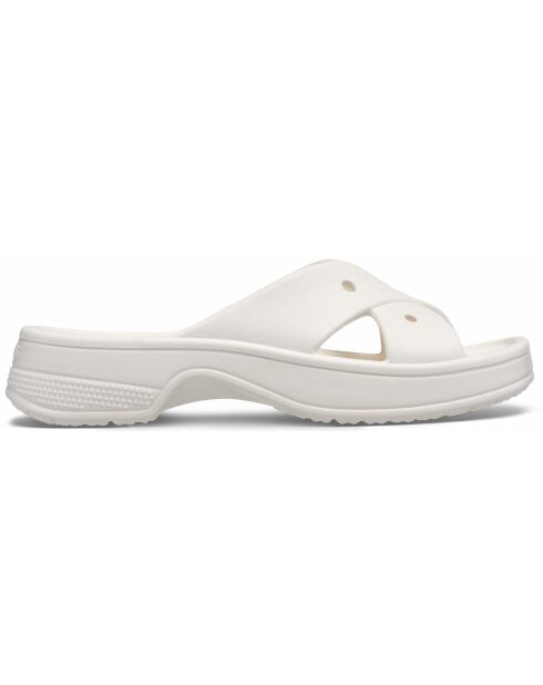 Sabots classic Womens Cross Strap craie