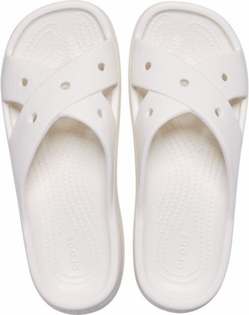 Sabots classic Womens Cross Strap craie