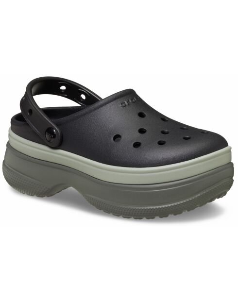 Sabots classic Stacked noirs