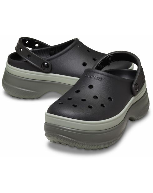 Sabots classic Stacked noirs