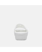 Plateformes classiques à glissière blanches