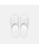 Plateformes classiques à glissière blanches