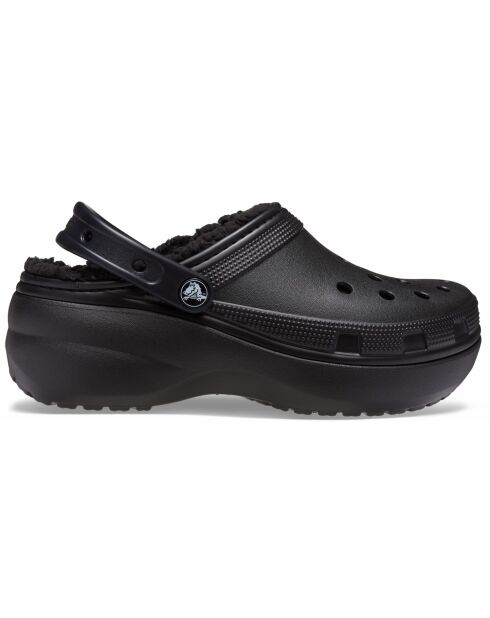 Sabots classic à Plateformes doublés W noirs