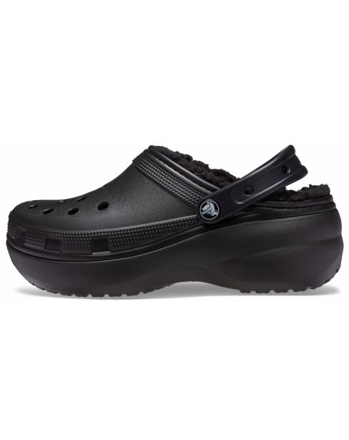 Sabots classic à Plateformes doublés W noirs