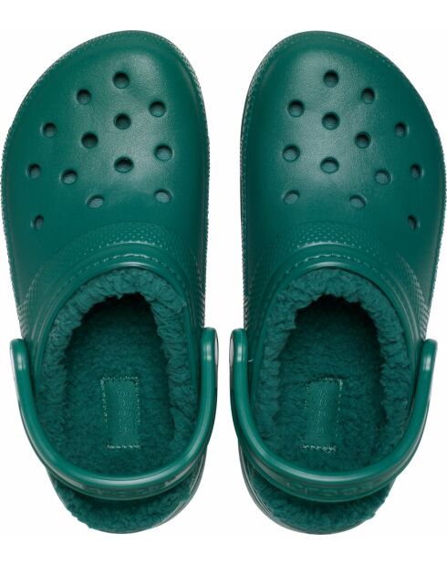 Sabots doublés lined émeraudes