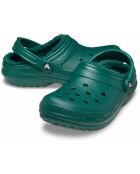 Sabots doublés lined émeraudes