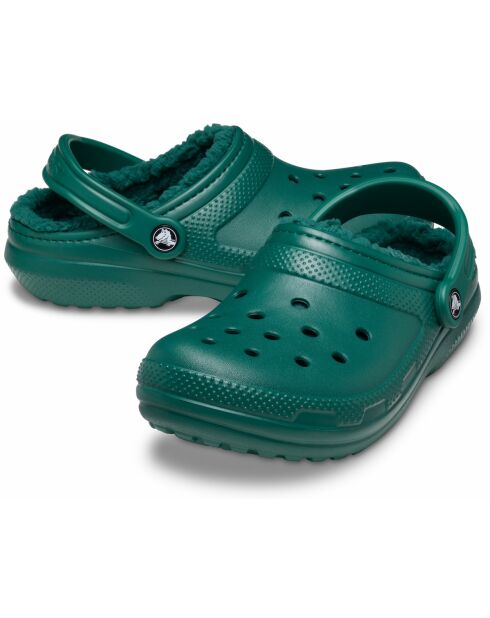 Sabots doublés lined émeraudes