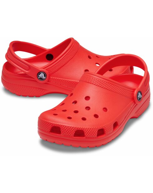 Classic T Stf rote Holzschuhe