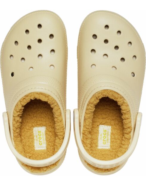 Sabots doublés lined beiges