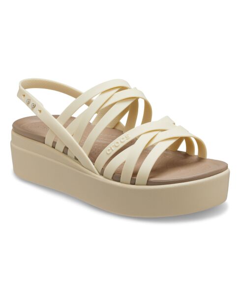 Sandales Brooklyn Strappy Low W beige clair