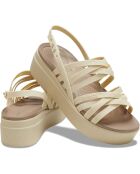 Sandales Brooklyn Strappy Low W beige clair