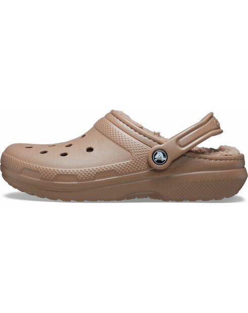 Sabots doublés lined taupes