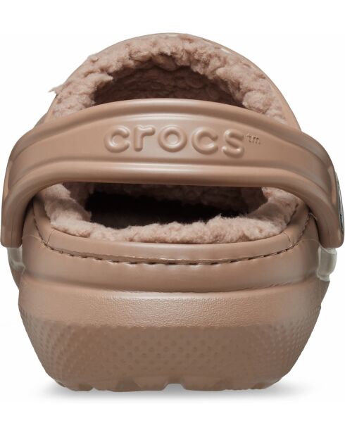 Sabots doublés lined taupes