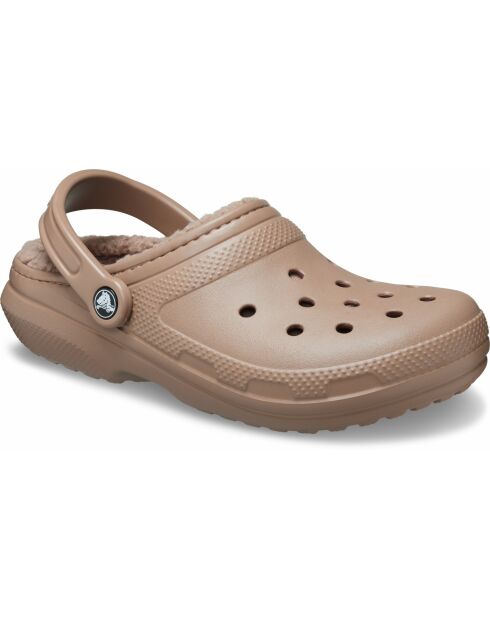 Sabots doublés lined taupes