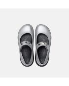 Chaussures Stomp Metallic Mary Jane argentées