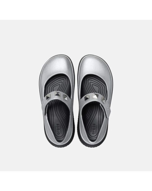 Chaussures Stomp Metallic Mary Jane argentées