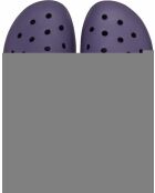 Sabots classic à profil bas violet foncé