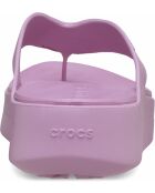 Tongs Plateformes Getaway violets