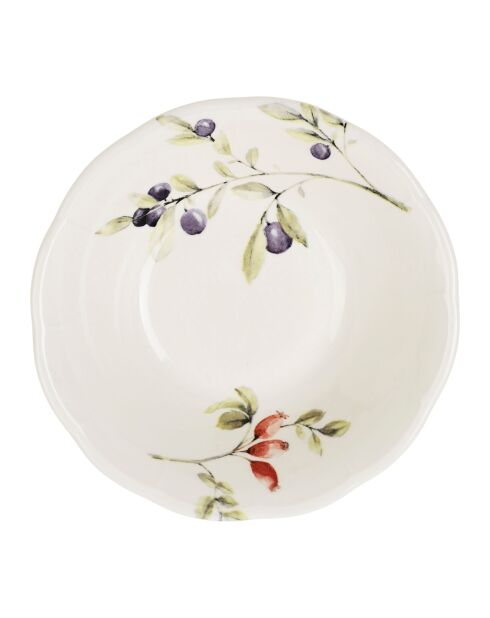 Saladier meredith multicolore - d23.5x6.5 cm