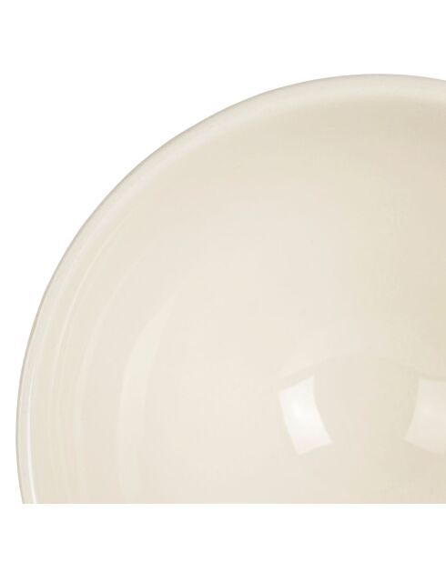 Cuenco de margaritas blancas/rojas - 75 cl