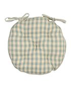 Galette de chaise campagne sauge - D.40 cm