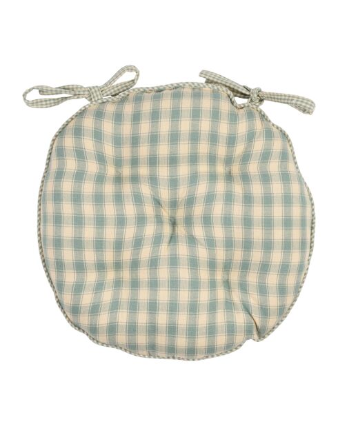 Sage landelijk stoelkussen - D.40 cm