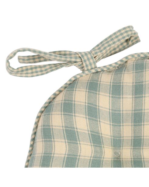 Sage landelijk stoelkussen - D.40 cm