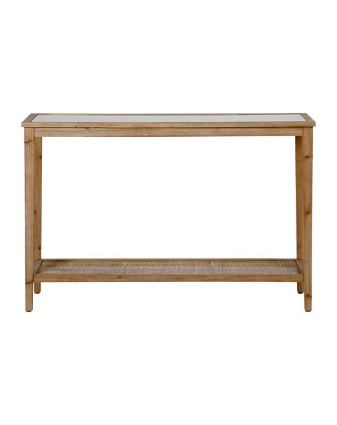 Consola reafirmante natural - 120x36xh80 cm