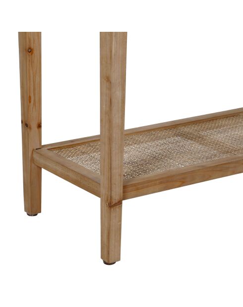 Consola reafirmante natural - 120x36xh80 cm