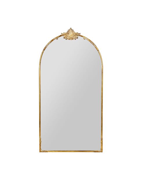 Miroir roseal doré - 60.5x117.5 cm
