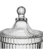 Traditionelles Glas mit Deckel — 10 x 12,5 cm