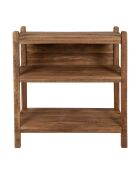 Etagère 3 niveaux campagne naturelle - 90x35x100cm