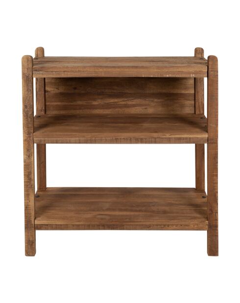 Etagère 3 niveaux campagne naturelle - 90x35x100cm