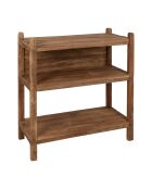 Etagère 3 niveaux campagne naturelle - 90x35x100cm