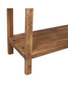 Etagère 3 niveaux campagne naturelle - 90x35x100cm