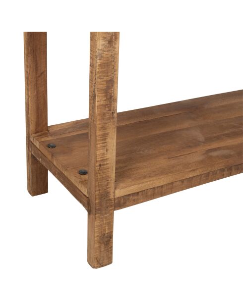 Etagère 3 niveaux campagne naturelle - 90x35x100cm