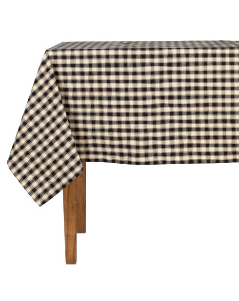 Mantel campestre negro - 250x150 cm