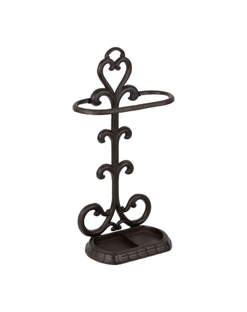 Porte-parapluie module brun - 29x12.5x55.5cm