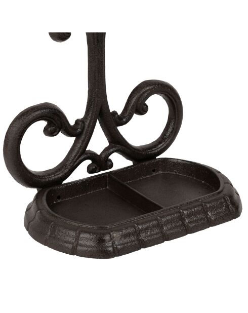 Porte-parapluie module brun - 29x12.5x55.5cm