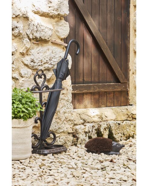 Porte-parapluie module brun - 29x12.5x55.5cm